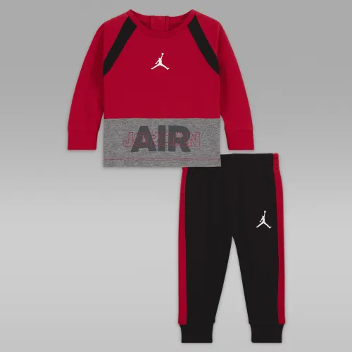Nike Jordan Baseline Raglan Crew набор Baby (3-6M) набор цвет черный