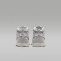 Nike Jordan 1 Mid SE Little дитячі Кросівки колір сірий