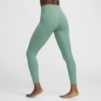 Nike Zenvy женская Gentle-Support С высокой Талией 7/8 лосины цвет зеленый