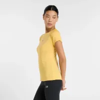 Футболка New Balance WT51223CEE - желтая
