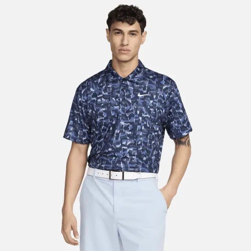 Nike Tour чоловічі Dri-FIT для гольфу Polo блакитний