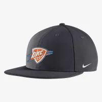Oklahoma City Thunder City Edition Nike NBA Snapback Hat цвет серый