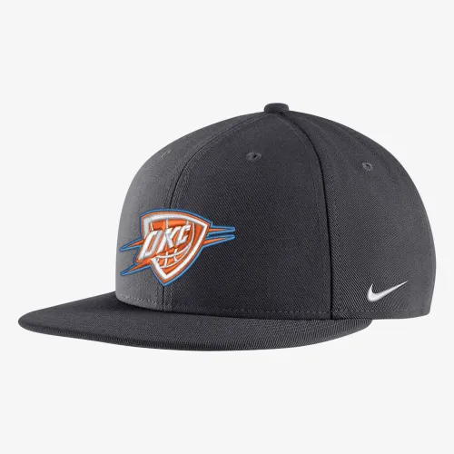 Oklahoma City Thunder City Edition Nike NBA Snapback Hat цвет серый