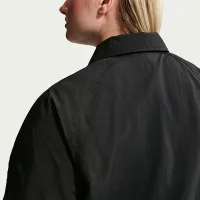 Nike Sportswear женская оверсайз Coaches Куртка (большие размеры) цвет черный