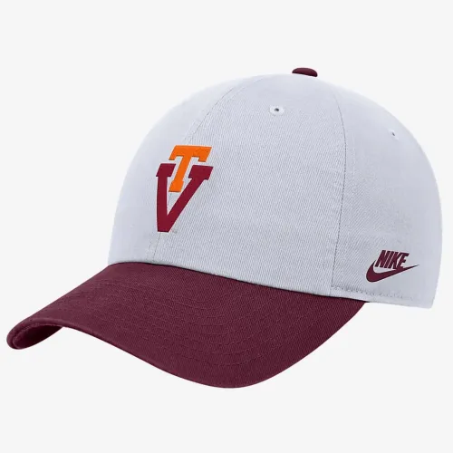 Virginia Tech Nike College Campus Cap цвет белый