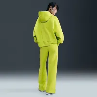 Nike Sportswear Phoenix Fleece женская Over-оверсайз Pullover Толстовка с капюшоном цвет зеленый