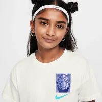 Nike Sportswear Big детские футболка цвет белый