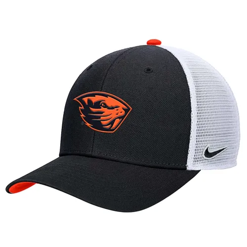 Oregon State Rise мужские Nike College Structuцвет красный Trucker Cap цвет черный