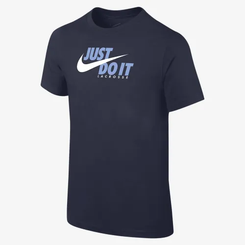 Nike Big детские (для мальчиков) Lacrosse футболка синий