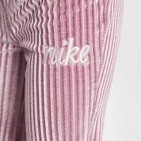 Nike Sportswear Toddler Tight Cozy Rib Flaцвет красный Pants цвет фиолетовый