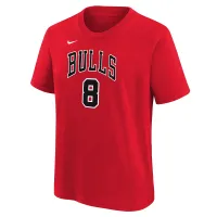 Zach LaVine Chicago Bulls Big детские (для мальчиков) Nike NBA футболка цвет красный