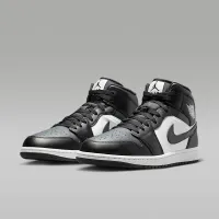 Nike Air Jordan 1 Mid чоловічі Кросівки колір чорний