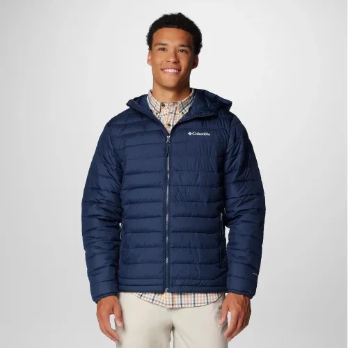 Куртка Columbia Powder Lite II Hooded 2086944464 - Синяя