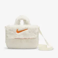 Nike Big детские Faux Fur Crossbody сумка (1L) цвет белый
