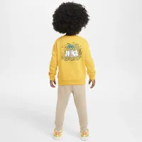 Nike Sportswear Create Your Own Adventure Toddler French Terry Graphic Crew набор цвет коричневый