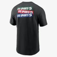Nike мужские футболка цвет черный