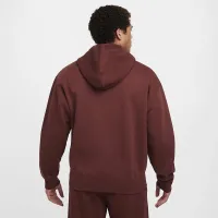 Nike Solo Swoosh чоловічі Full-Zip Толстовка з капюшоном колір коричневий