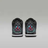 Nike Air Jordan 3 Retro Big дитячі Кросівки колір чорний