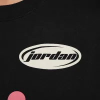 Nike Jordan Big дитячі 23 Jumpman футболка колір чорний