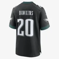Brian Dawkins Philadelphia Eagles мужские Nike NFL Game Jersey цвет черный