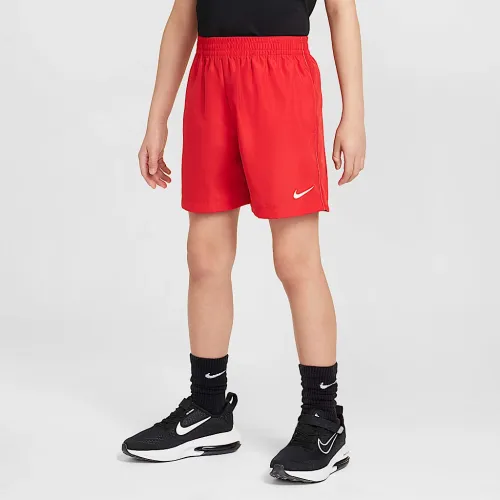 Nike Dri-FIT Little детские Icon Woven шорты цвет красный
