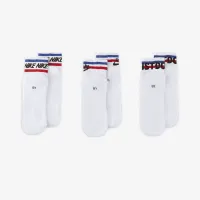 Nike Everyday Essential Ankle носки (3 пары) цвет белый