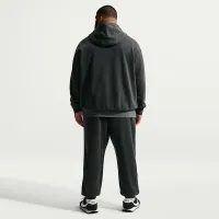 Nike Sportswear Club мужские Washed Fleece Толстовка с капюшоном цвет серый