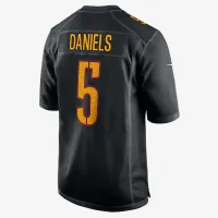 Jayden Daniels Washington Commanders чоловічі Nike NFL Game Fashion Jersey колір чорний