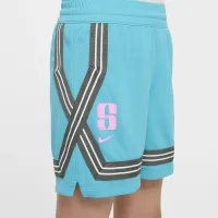 Nike Sabrina Big детские (Girls') Dri-FIT баскетбольные шорты цвет зеленый