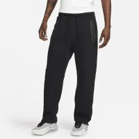 Nike Sportswear Tech Fleece чоловічі Open-Hem Sweatpants колір чорний