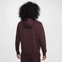 Nike Swoosh мужские Dri-FIT French Terry Pullover Fitness Толстовка с капюшоном цвет красный