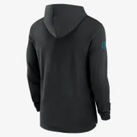 Jacksonville Jaguars Sideline чоловічі Nike Dri-FIT NFL Long-Sleeve Hooded Top колір чорний