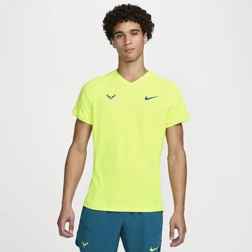 Nike Rafa чоловічі Dri-FIT ADV Short-Sleeve Tennis Top Yellow