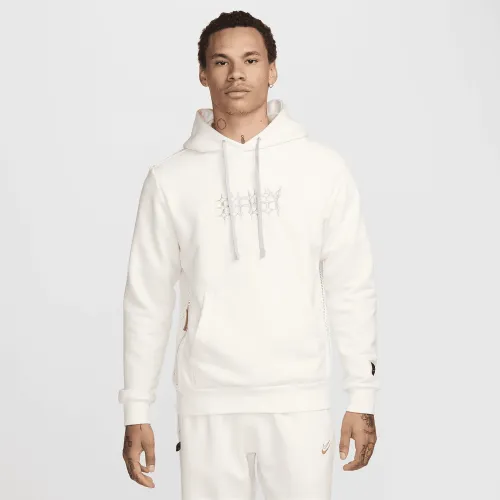 Nike Kevin Durant мужские Dri-FIT Standard Issue Pullover баскетбольные Толстовка с капюшоном цвет белый