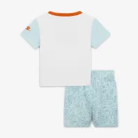 Nike Sportswear Create Your Own Adventure Baby (12-24M) футболка and шорти комплект блакитний