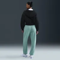 Nike Sportswear Club Fleece женская Mid-Rise оверсайз Sweatpants цвет зеленый