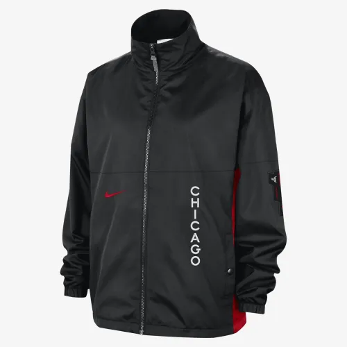 Chicago Bulls Starting 5 2023/24 City Edition чоловічі Nike NBA Courtside Куртка колір чорний
