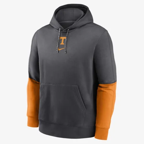 Tennessee Volunteers Sideline Team Issue Club чоловічі Nike College Pullover Толстовка з капюшоном колір сірий