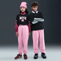 Nike Sportswear Club Fleece Big дитячі Loose Pants Pink