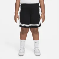 Nike Dri-FIT Fly Crossover Big дитячі (Girls') баскетбольні шорти (Extended Size) колір чорний