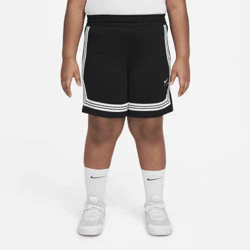 Nike Dri-FIT Fly Crossover Big дитячі (Girls') баскетбольні шорти (Extended Size) колір чорний