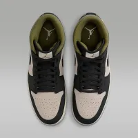 Nike Air Jordan 1 Mid SE мужские Кроссовки цвет коричневый
