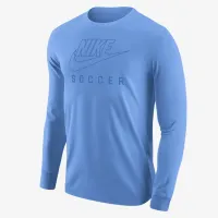 Nike Swoosh мужские Soccer Long-Sleeve футболка синий