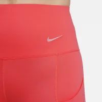 Nike Go женская Firm-Support С высокой Талией 7/8 лосины с карманамицвет красный