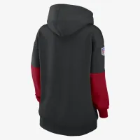 Atlanta Falcons Sideline Essential жіноча Nike NFL Pullover Толстовка з капюшоном колір чорний