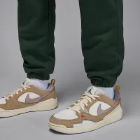 Nike Jordan Flight Fleece мужские Pants цвет зеленый