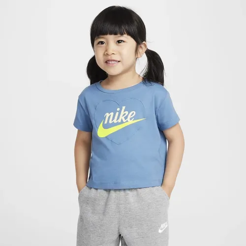 Nike New Impressions Toddler Heart Graphic футболка блакитний