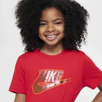Nike Sportswear Big детские футболка цвет красный