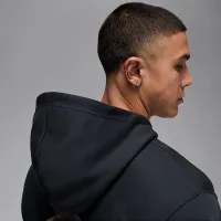 Nike Jordan AJ4 чоловічі Fleece Pullover Толстовка з капюшоном колір чорний