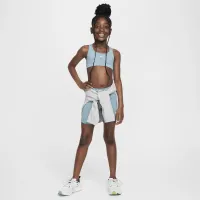 Nike Swoosh Big дитячі (Girls') Sports Bra блакитний